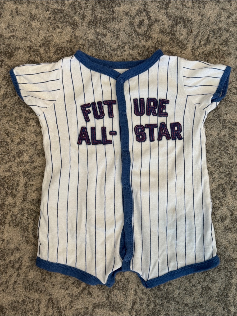 Carter's Baby Boy 'Future All-Star' Short-Sleeve Romper